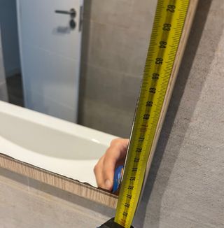 Espejo Rectangular Madera 80x86