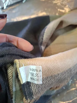 Sciarpa William uomo grigio multicolore