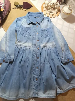 Abito IDO in jeans bambina taglia 4