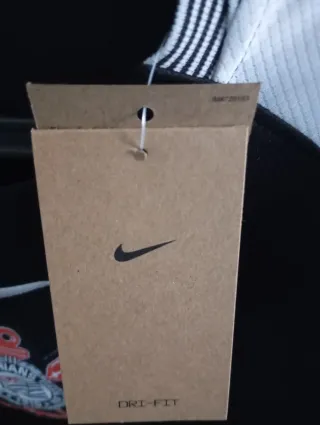 Camiseta Corinthians Nike Negra y Blanca