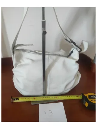 Borsa K.Play vera pelle bianca