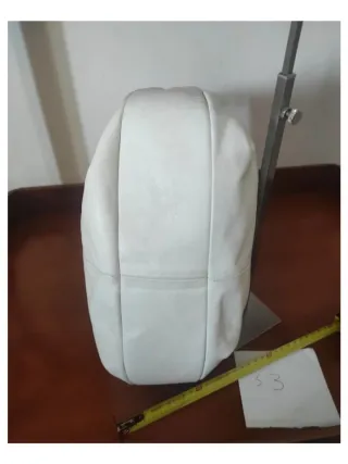 Borsa K.Play vera pelle bianca