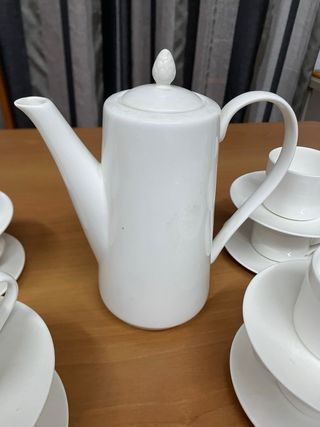 Juego de café de porcelana