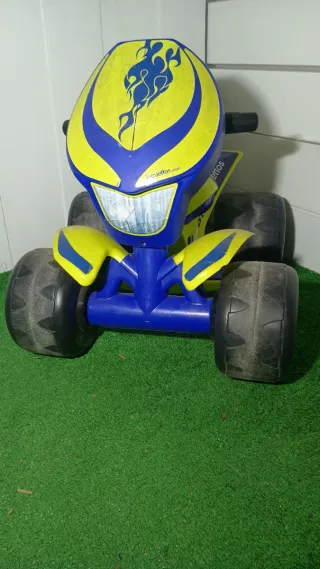 Moto Quad Eléctrica Infantil Juguettos