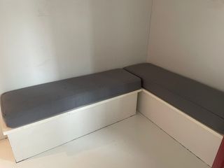 Casita infantil con dos camas