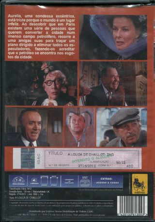 DVD-A Louca De Chaillot