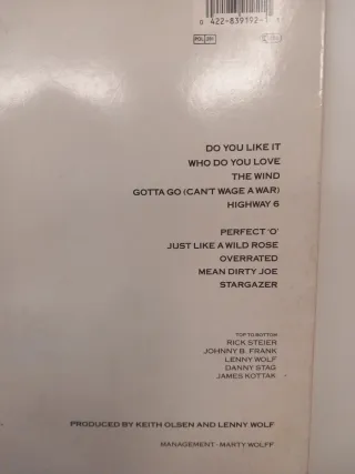 Kingdom Come In Your Face Vinile