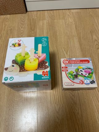 Lote Juguetes Goula y Lidl: Motricidad y Puzzle