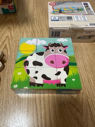 Lote Juguetes Goula y Lidl: Motricidad y Puzzle