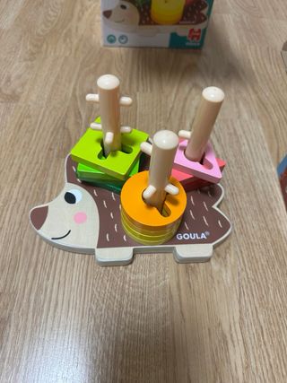 Lote Juguetes Goula y Lidl: Motricidad y Puzzle