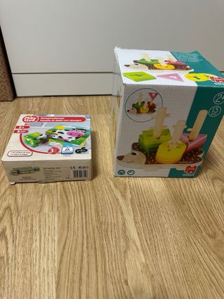 Lote Juguetes Goula y Lidl: Motricidad y Puzzle