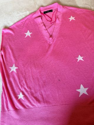Jersey F&F rosa estrellas