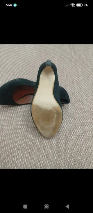 Zapatos de tacón negros