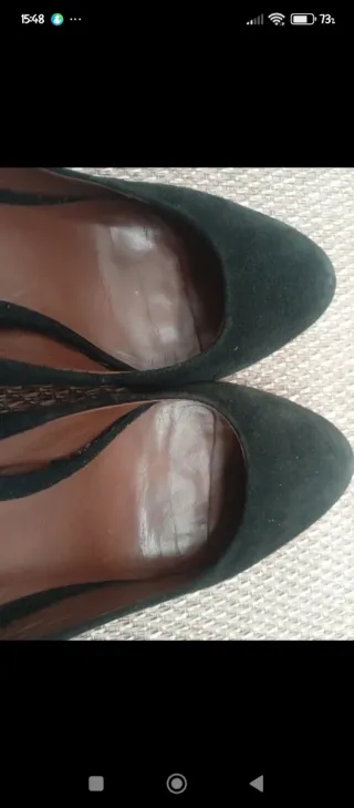 Zapatos de tacón negros