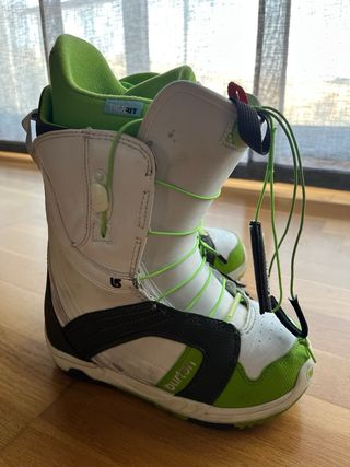 Botas de Snowboard BURTON Blancas y Verdes
