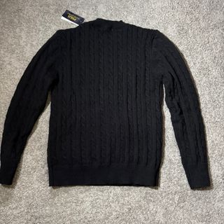 Jersey Polo Ralph Lauren Negro Cable Knit