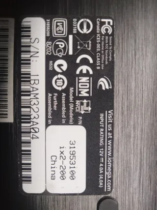 Iomega StorCenter ix2 NAS