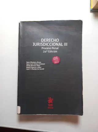 Derecho jurisdiccional Proceso penal. III