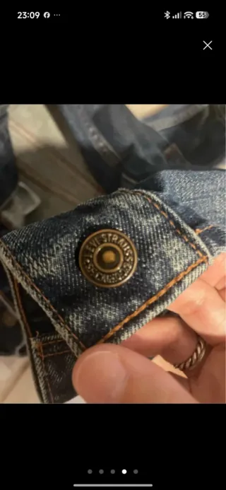 Cazadora Vaquera Levi's Talla S