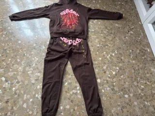 Chándal Sp5der Marrón y Rosa sin estrenar