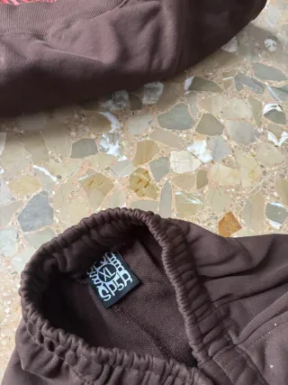 Chándal Sp5der Marrón y Rosa sin estrenar