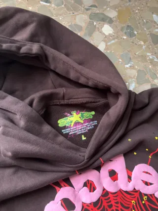 Chándal Sp5der Marrón y Rosa sin estrenar