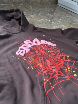 Chándal Sp5der Marrón y Rosa sin estrenar