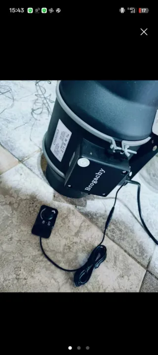 Extractor Brogachy con control remoto