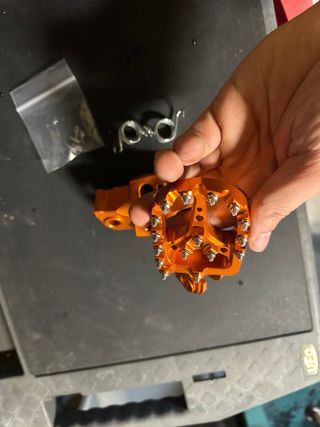 Pedane KTM EXC SX SMC Arancioni