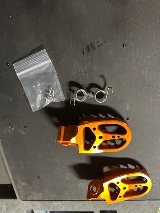 Pedane KTM EXC SX SMC Arancioni