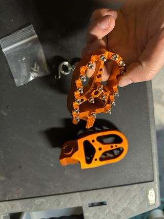 Pedane KTM EXC SX SMC Arancioni