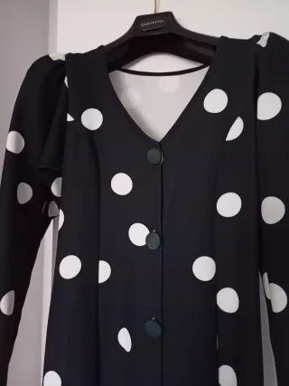 Bata flamenca lunares