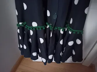 Bata flamenca lunares