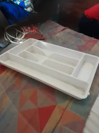 Porta posate cucina bianco