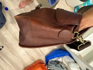 Maletín Barbour Piel Marrón