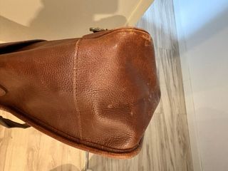 Maletín Barbour Piel Marrón