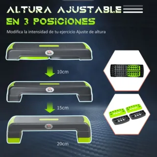 Step Fitness Ajustable Antideslizante