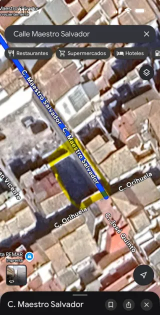 Terreno urbano céntrico en Albatera