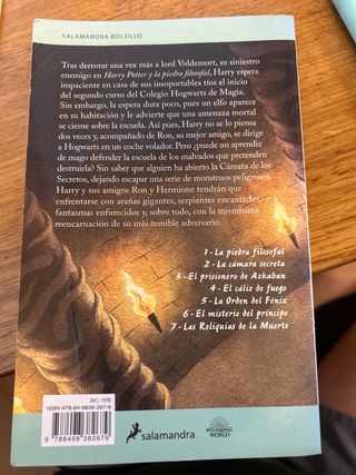 Harry Potter y la cámara secreta (Harry Potter ...