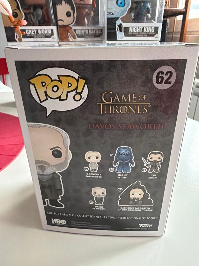 Funko Pop! Game of Thrones Davos Seaworth #62