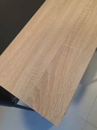 Mesa madera y (negro o blanco)