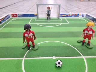 Futbolín Playmobil Maletín