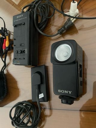 Sony Handycam Video 8 CCD-F335E funcionando