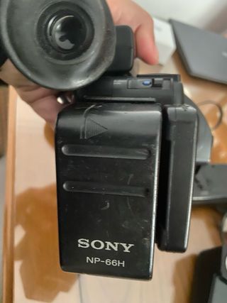 Sony Handycam Video 8 CCD-F335E funcionando