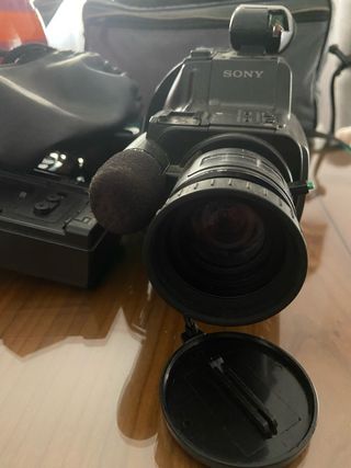 Sony Handycam Video 8 CCD-F335E funcionando