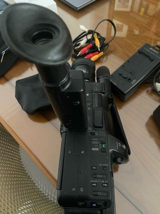 Sony Handycam Video 8 CCD-F335E funcionando