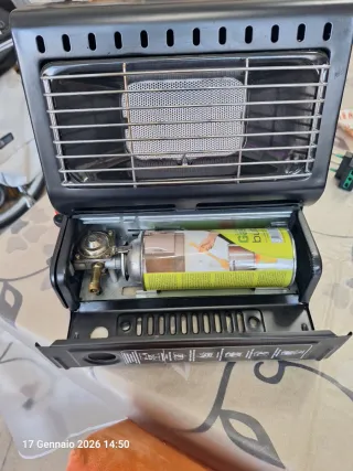 Stufa infrarossi portatile NIKLAS