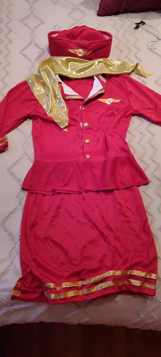 Disfraz Azafata Mujer