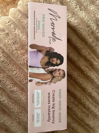 Plancha Ondas Rosa y Blanca