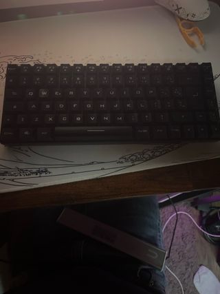 Teclado Inalámbrico/Cableado Negro